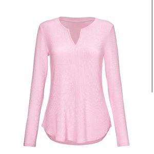 CAbi Pink Long Sleeve Tee